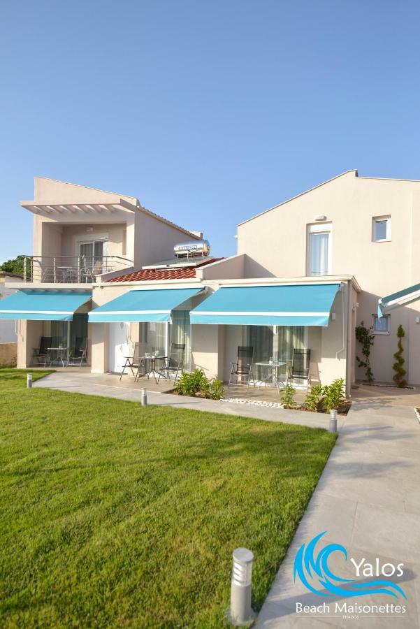 Yalos Beach Maisonettes Skala Sotiros Exterior foto