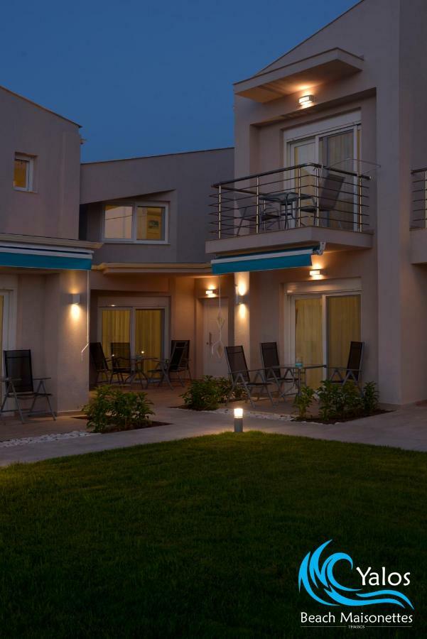 Yalos Beach Maisonettes Skala Sotiros Exterior foto